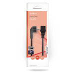 Nedis Strömkabel | Strömkontakt Hane | IEC-320-C19 | Vinklat | Rak | Nickelplaterad | 2.00 m | Rund | PVC | Svart | Låda