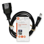 Nedis Power Extension Cable | EUR male | EUR Female| 2.0 m | Round | Black | Envelope Nedis Power Extension Cable | EUR male | EUR Female| 2.0 m | Round | Black | Envelope