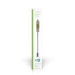 Nedis Installationsverktyg för Antennkabel | Screw Driver | Gul / Transparent | ABS