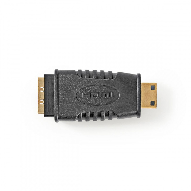 Nedis HDMI™ Adapter | HDMI™ Mini kontakt | HDMI™ Utgång | Guldplaterad | Rak | ABS | Svart | 1 st. | Blister Nedis HDMI™ Adapter | HDMI™ Mini kontakt | HDMI™ Utgång | Guldplaterad | Rak | ABS | Svart | 1 st. | Blister