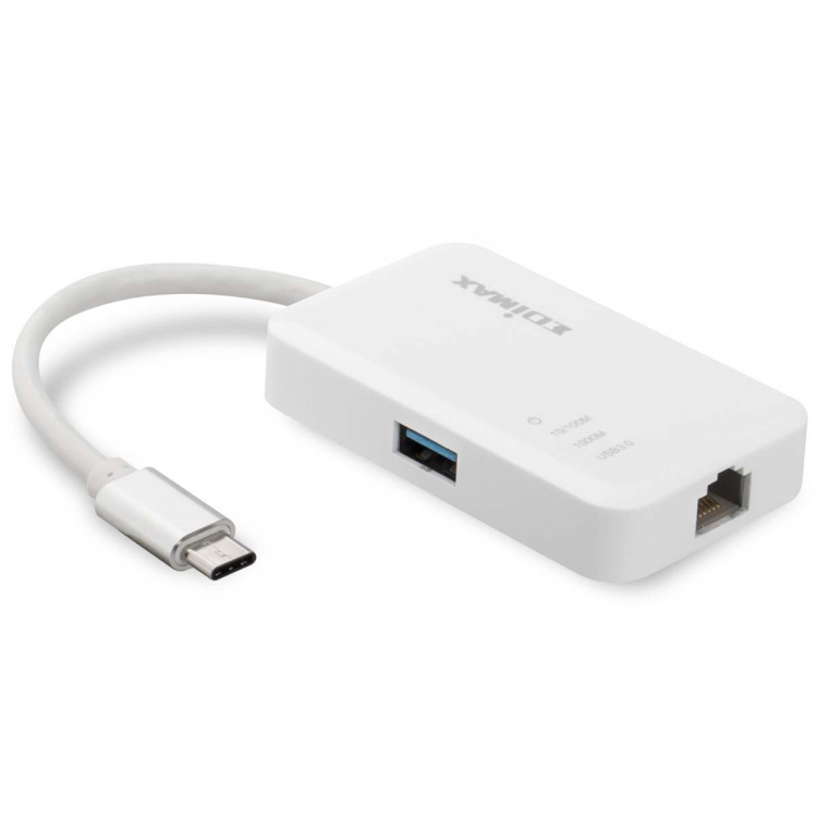 Edimax USB-C till 3-portars USB 3.0 Gigabit Ethernet Hub