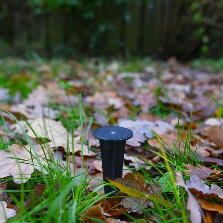 Nedis Jordspik | 2 st. | Aluminium | Svart