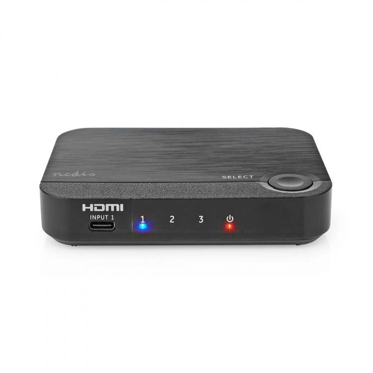Nedis HDMI ™ Omvandlare | 1x USB-C™ / 2x HDMI™ Input | 1x HDMI™ Output | Envägs | 4K@60Hz | 18 Gbps | ABS | Antracit Nedis HDMI ™ Omvandlare | 1x USB-C™ / 2x HDMI™ Input | 1x HDMI™ Output | Envägs | 4K@60Hz | 18 Gbps | ABS | Antracit