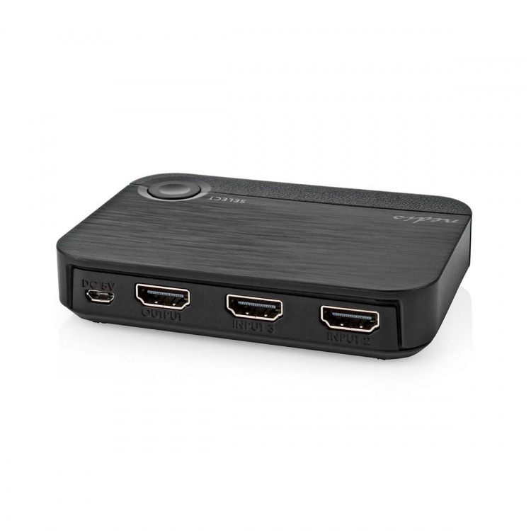 Nedis HDMI ™ Omvandlare | 1x USB-C™ / 2x HDMI™ Input | 1x HDMI™ Output | Envägs | 4K@60Hz | 18 Gbps | ABS | Antracit Nedis HDMI ™ Omvandlare | 1x USB-C™ / 2x HDMI™ Input | 1x HDMI™ Output | Envägs | 4K@60Hz | 18 Gbps | ABS | Antracit
