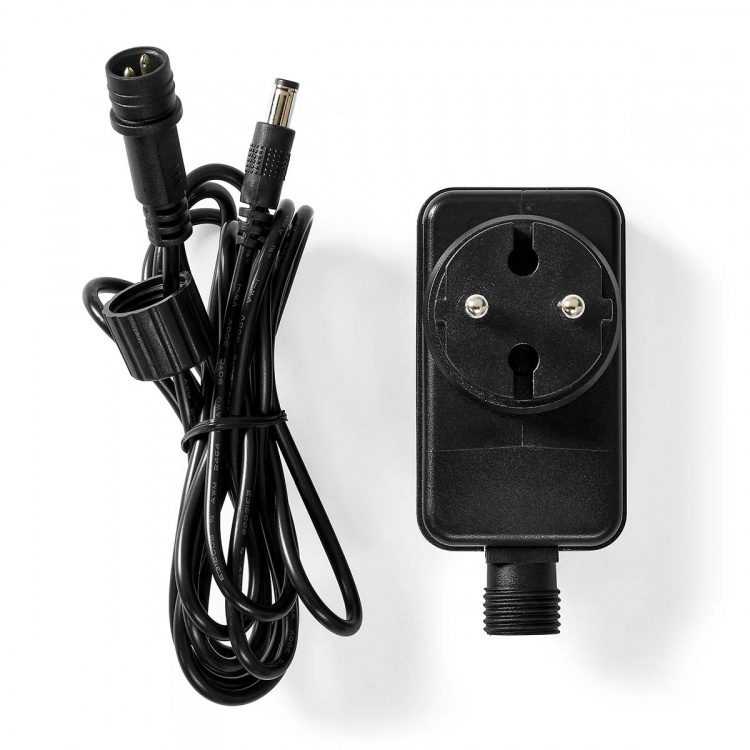 Nedis Universal nätadapter | 24 W | 12 V DC | 1.80 m | 2.0 A | 1 plug(s) | Svart