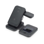 Nedis Trådlös laddning | 3-i-1 | 15 W | LED indikatorn används | Kabel ingår | USB-A / USB-C™ | 1.00 m Nedis Trådlös laddning | 3-i-1 | 15 W | LED indikatorn används | Kabel ingår | USB-A / USB-C™ | 1.00 m