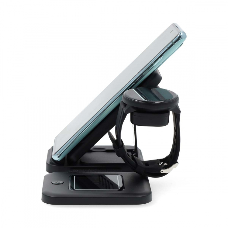 Nedis Trådlös laddning | 3-i-1 | 15 W | LED indikatorn används | Kabel ingår | USB-A / USB-C™ | 1.00 m Nedis Trådlös laddning | 3-i-1 | 15 W | LED indikatorn används | Kabel ingår | USB-A / USB-C™ | 1.00 m