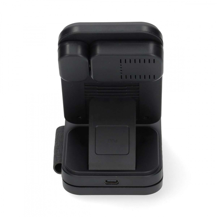 Nedis Trådlös laddning | 3-i-1 | 15 W | LED indikatorn används | Kabel ingår | USB-A / USB-C™ | 1.00 m Nedis Trådlös laddning | 3-i-1 | 15 W | LED indikatorn används | Kabel ingår | USB-A / USB-C™ | 1.00 m