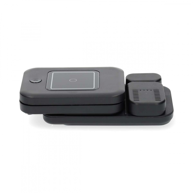 Nedis Trådlös laddning | 3-i-1 | 15 W | LED indikatorn används | Kabel ingår | USB-A / USB-C™ | 1.00 m Nedis Trådlös laddning | 3-i-1 | 15 W | LED indikatorn används | Kabel ingår | USB-A / USB-C™ | 1.00 m