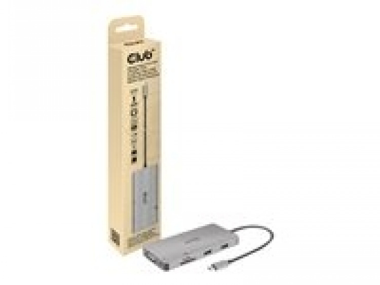 Club 3D USB Gen1 Type-C 9-i-1 hubb Dockningsstation