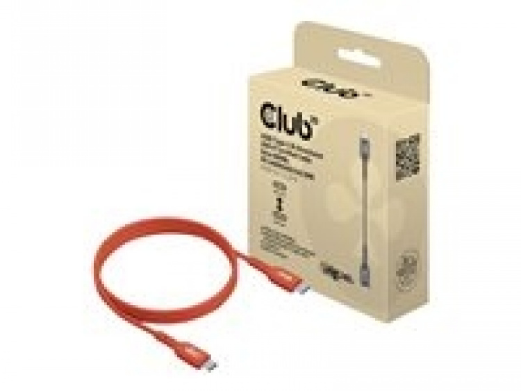 Club 3D USB 2.0 USB Type-C-kabel 1m Röd