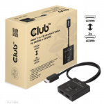 Club 3D HDMI 2-i-1 dubbelriktad switch för 8K60Hz eller 4K120Hz