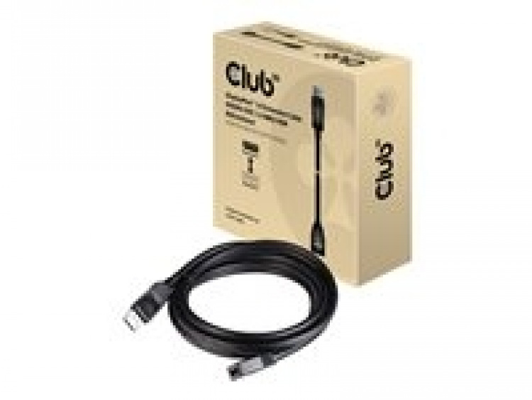 Club 3D 20-polig DisplayPort hona -> 20-polig DisplayPort hane hasp 3 m Club 3D 20-polig DisplayPort hona -> 20-polig DisplayPort hane hasp 3 m