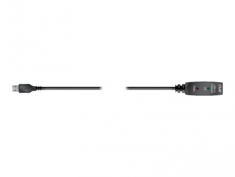 Club 3D USB 3.2 Gen1 aktiv repeaterkabel 5m M/F 28AWG Club 3D USB 3.2 Gen1 aktiv repeaterkabel 5m M/F 28AWG
