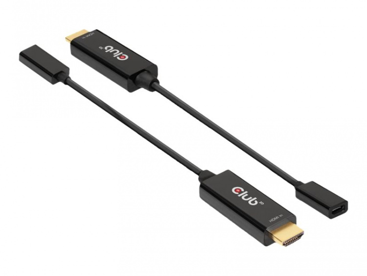 Club 3D Videoadapterkabel HDMI / USB 22cm Black