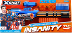 X-Shot Insanity-Motoriserad Age Fire Gatlin-pistol med stativ - skumgummipistol