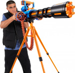 X-Shot Insanity-Motoriserad Age Fire Gatlin-pistol med stativ - skumgummipistol