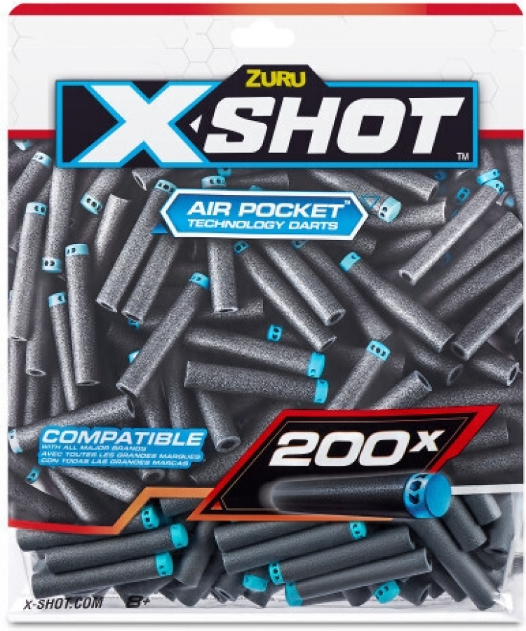 X-Shot Excel Foam Darts - refillförpackning, 200 skott X-Shot Excel Foam Darts - refillförpackning, 200 skott