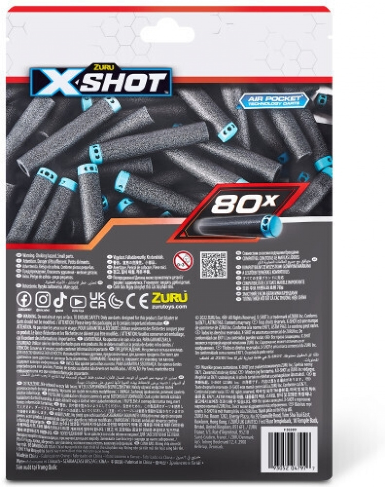 X-Shot Excel Foam Darts - refillförpackning, 200 skott X-Shot Excel Foam Darts - refillförpackning, 200 skott
