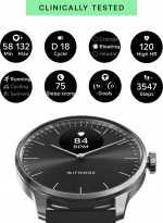 Withings Scanwatch Light smartklocka, 37 mm, svart