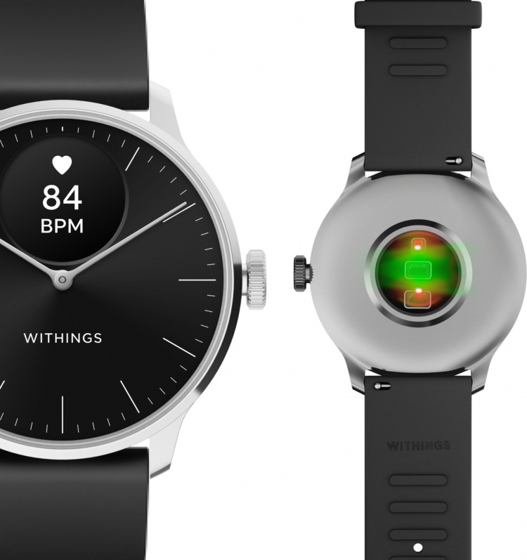 Withings Scanwatch Light smartklocka, 37 mm, svart Withings Scanwatch Light smartklocka, 37 mm, svart