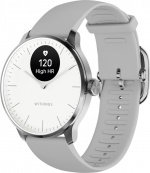 Withings Scanwatch Light smartklocka, 37 mm, vit/grå