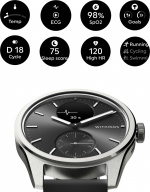 Withings Scanwatch 2 smartklocka, 42 mm, svart Withings Scanwatch 2 smartklocka, 42 mm, svart