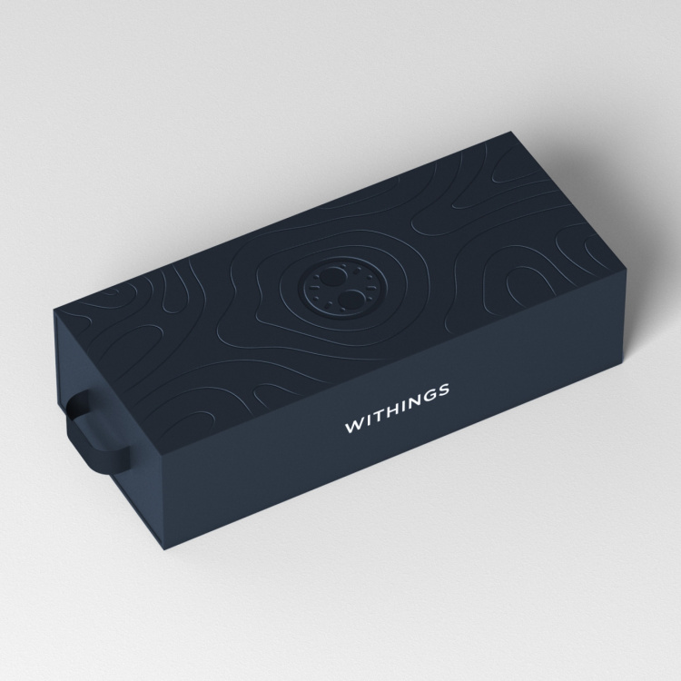 Withings Scanwatch Nova smartklocka, 42 mm, blå Withings Scanwatch Nova smartklocka, 42 mm, blå