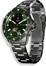 Withings Scanwatch Nova smartklocka, 42 mm, grön