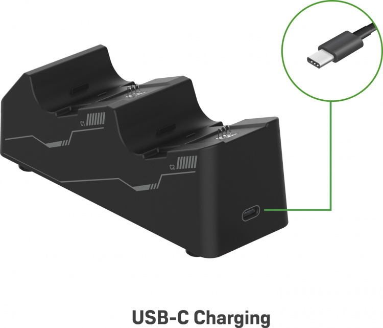Turtle Beach Fuel dubbel laddningsstation, Xbox Series X