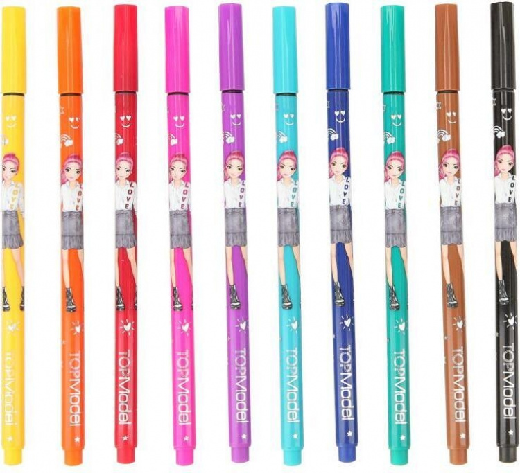 TOPModel Pennor med tunn spets