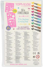 TOPModel Pennor med tunn spets