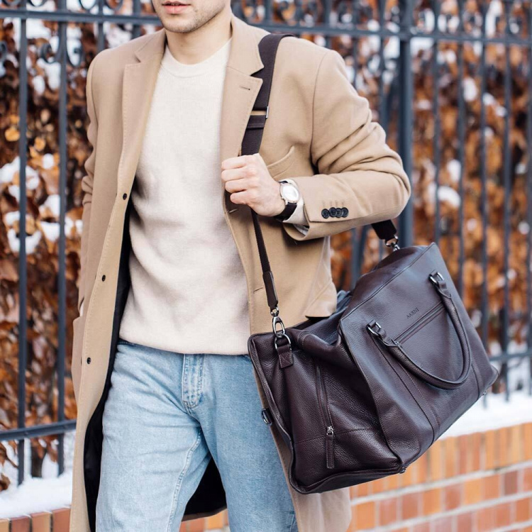 Aarni Weekend-väska, mörkbrun