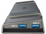ASUS USB3.0 HZ-3B dockningsstation för bärbara datorer (90XB04AN-BDS000)