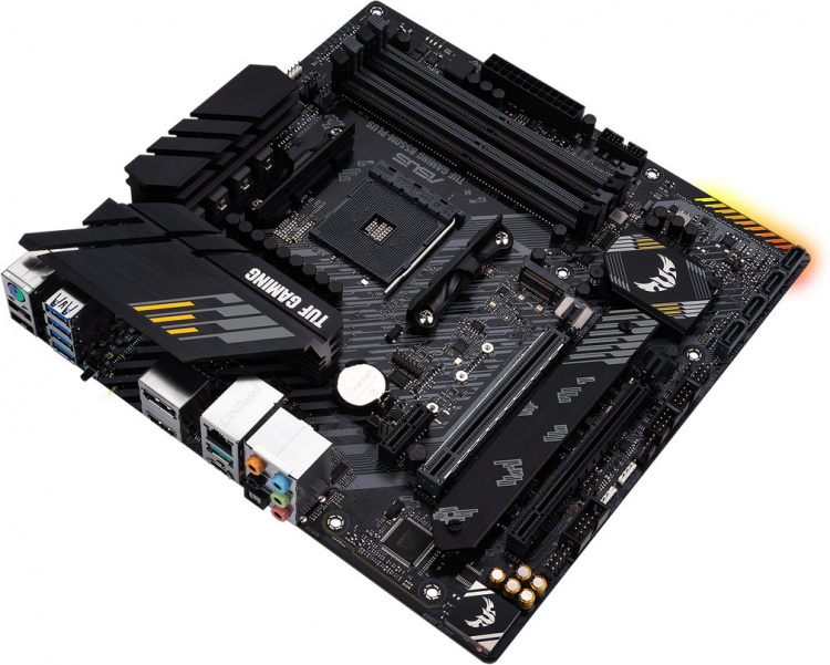 ASUS TUF GAMING B550M-PLUS AM4 mikroATX-moderkort