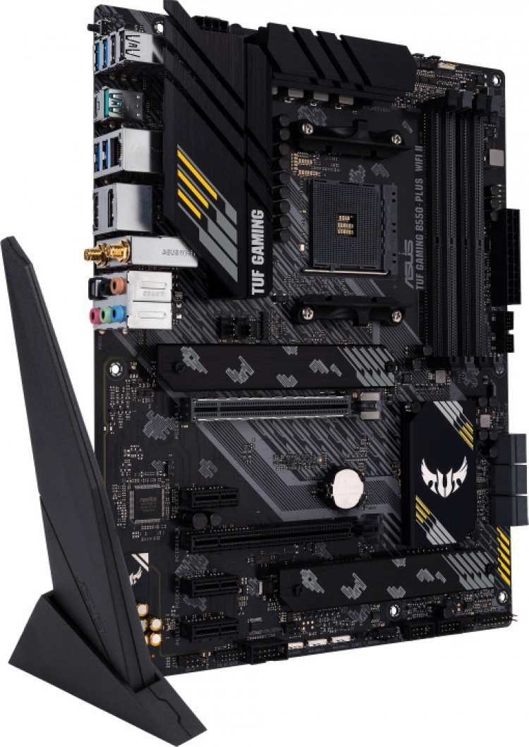 ASUS TUF GAMING B550-PLUS WIFI II AM4 ATX-moderkort ASUS TUF GAMING B550-PLUS WIFI II AM4 ATX-moderkort