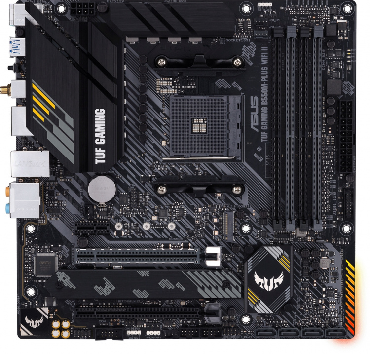 ASUS TUF GAMING B550M-PLUS WIFI II AM4 mikro-ATX-moderkort