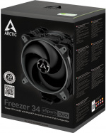 Arctic Cooling Arctic Freezer 34 eSports DUO processorkylare, svart/grå Arctic Cooling Arctic Freezer 34 eSports DUO processorkylare, svart/grå