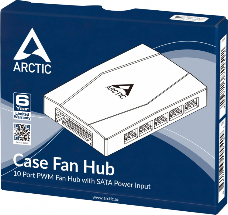 Arctic Cooling Arctic Case Fan Hub PWM fläkthubb/distributör