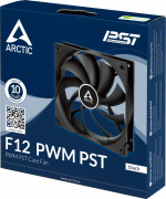 Arctic Cooling Arctic F12 PWM PST-fläkt, 120 mm, svart Arctic Cooling Arctic F12 PWM PST-fläkt, 120 mm, svart