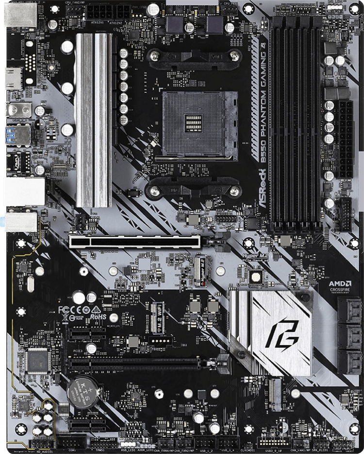 ASRock B550M PHANTOM GAMING 4 AM4 mATX-moderkort