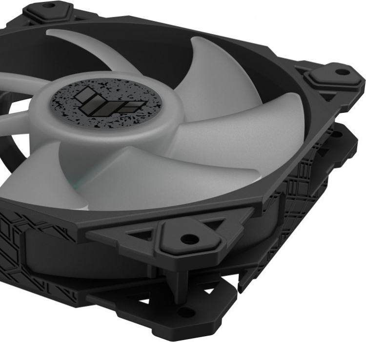 ASUS TUF Gaming TF 120 ARGB PWM-fläkt, 120 mm, 3-pack ASUS TUF Gaming TF 120 ARGB PWM-fläkt, 120 mm, 3-pack