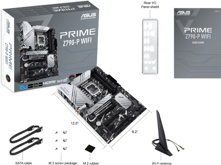 ASUS PRIME Z790-P WIFI ATX-moderkort