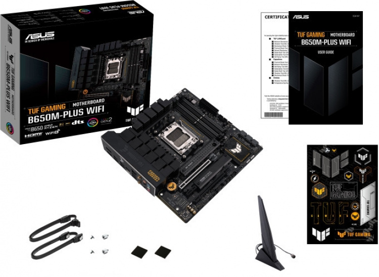 ASUS TUF GAMING B650M-PLUS WIFI mATX-moderkort