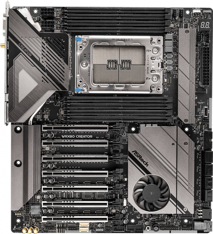 ASRock WRX80 Creator R2.0 E-ATX-moderkort