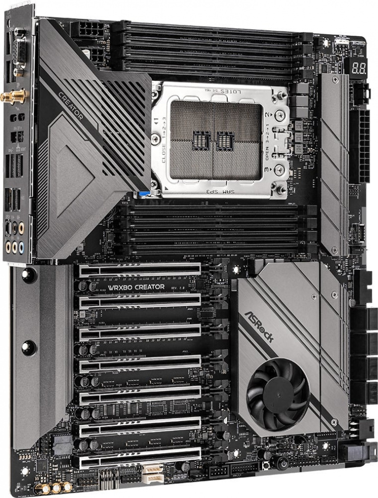 ASRock WRX80 Creator R2.0 E-ATX-moderkort