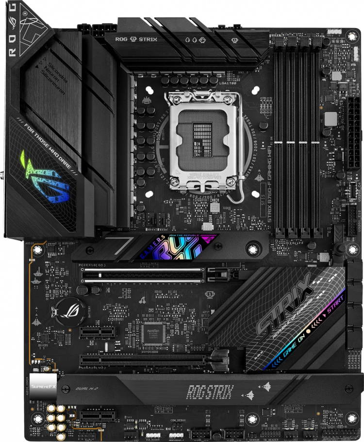 ASUS ROG STRIX B760-F GAMING WIFI ATX-moderkort ASUS ROG STRIX B760-F GAMING WIFI ATX-moderkort