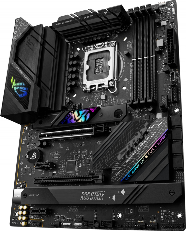 ASUS ROG STRIX B760-F GAMING WIFI ATX-moderkort ASUS ROG STRIX B760-F GAMING WIFI ATX-moderkort