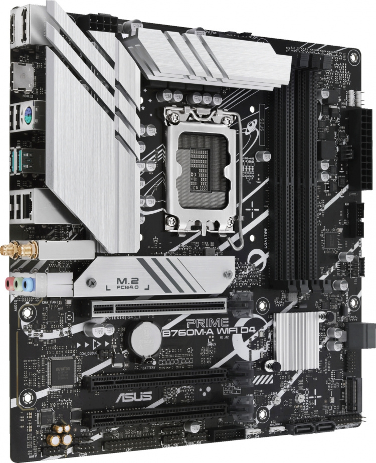 ASUS PRIME B760M-A WIFI D4 mATX-moderkort