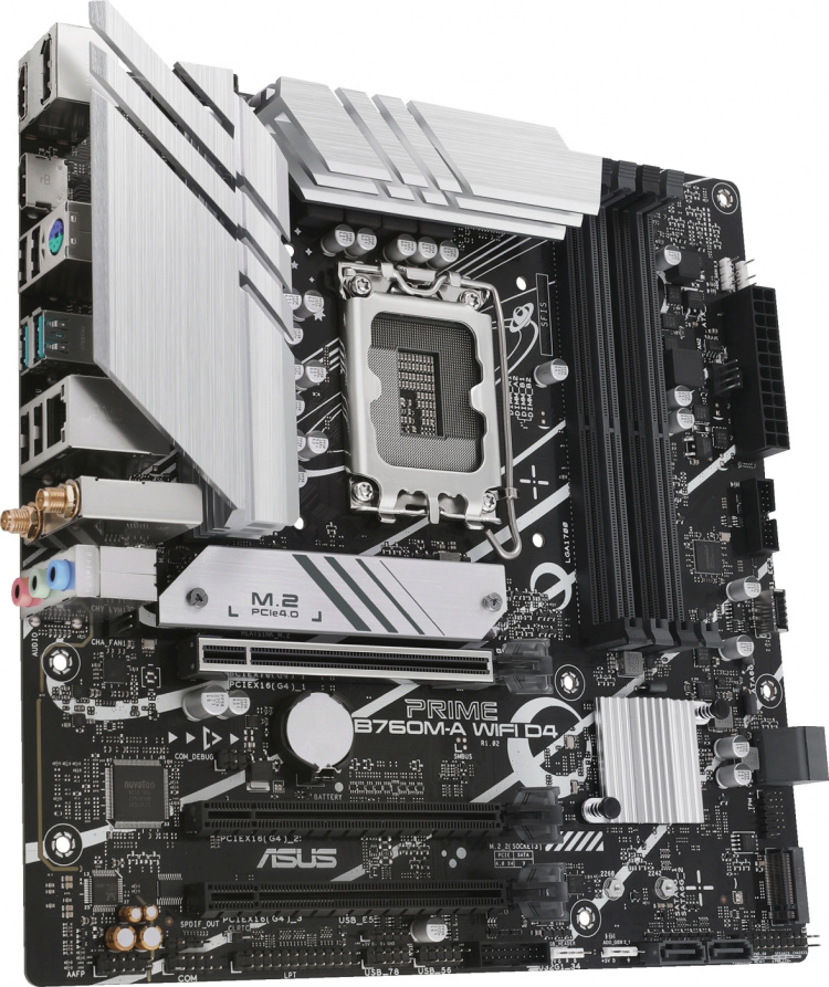 ASUS PRIME B760M-A WIFI D4 mATX-moderkort